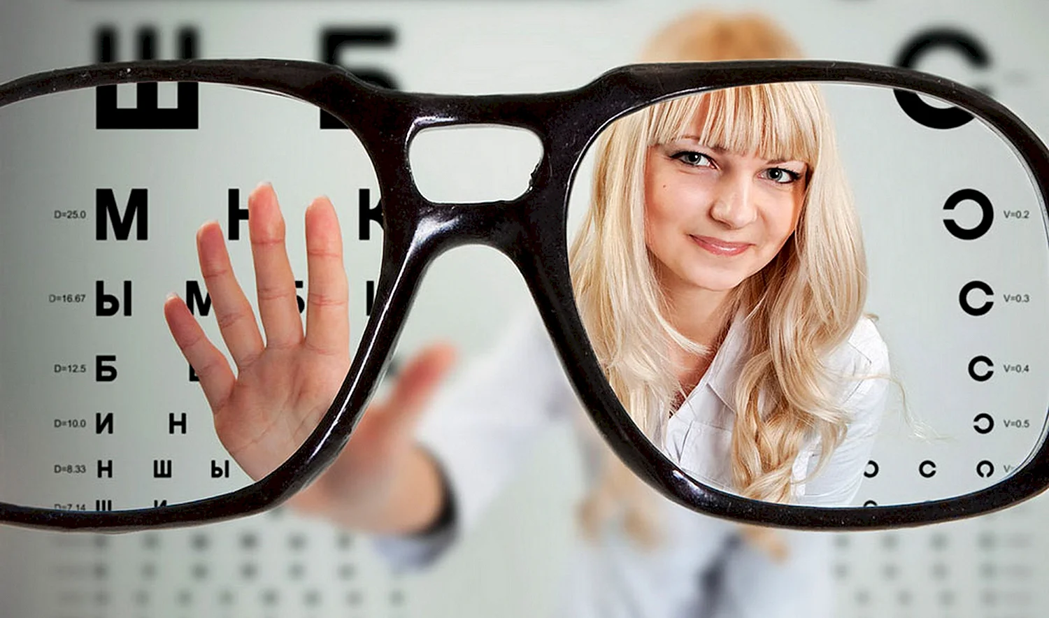 Очки офтальмолога