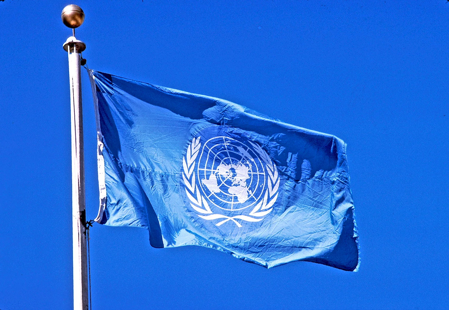 Организация Объединенных наций ООН флаг