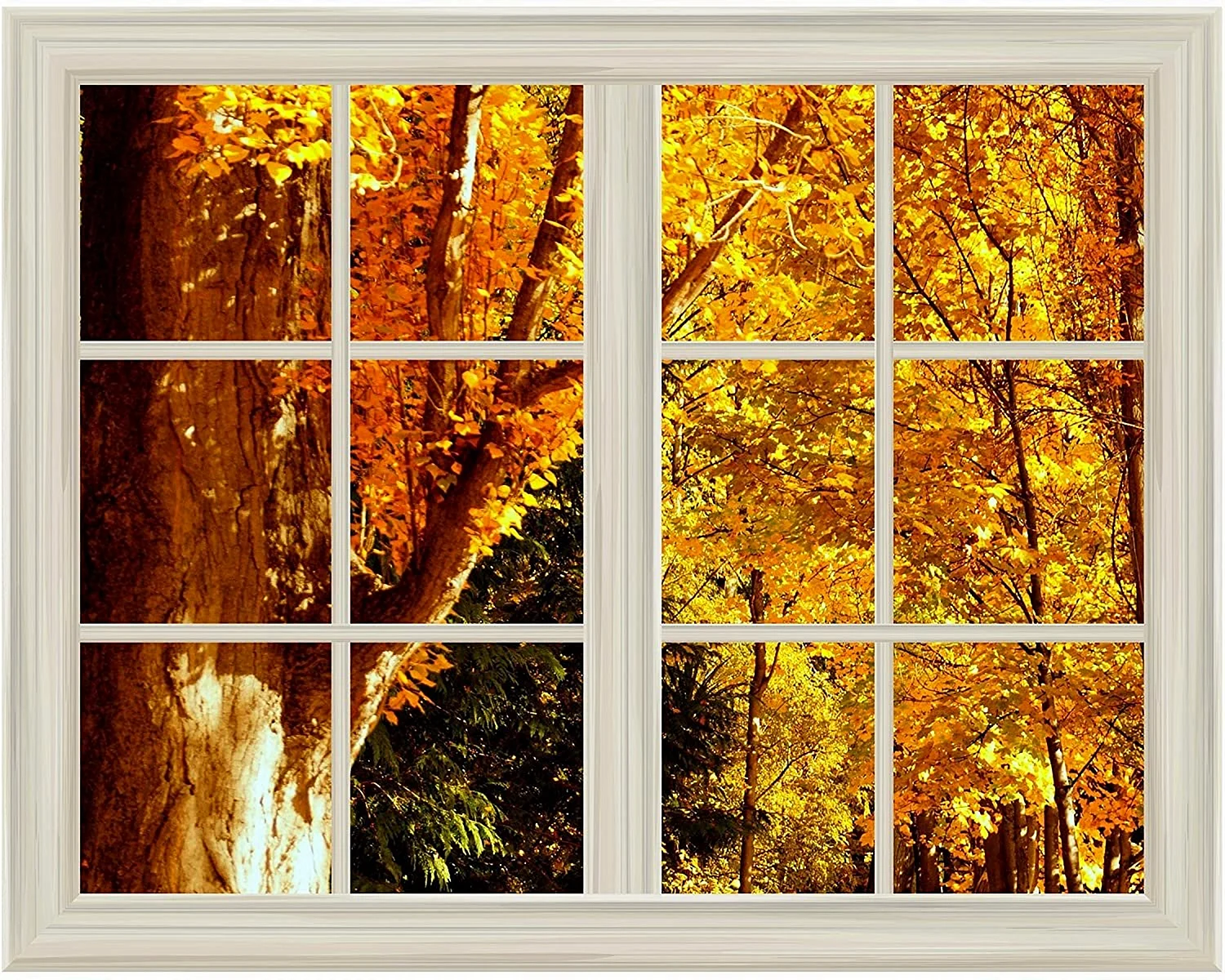 Осеннее окно
