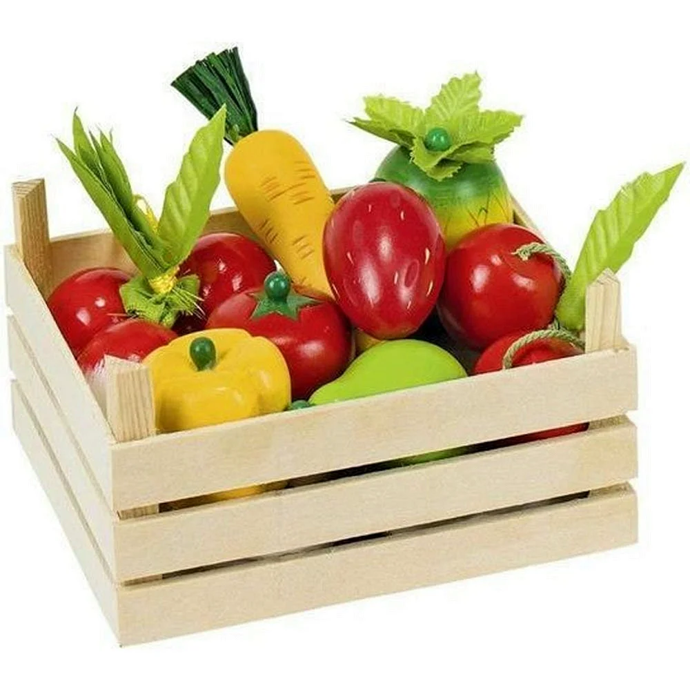 Овощи в ящике