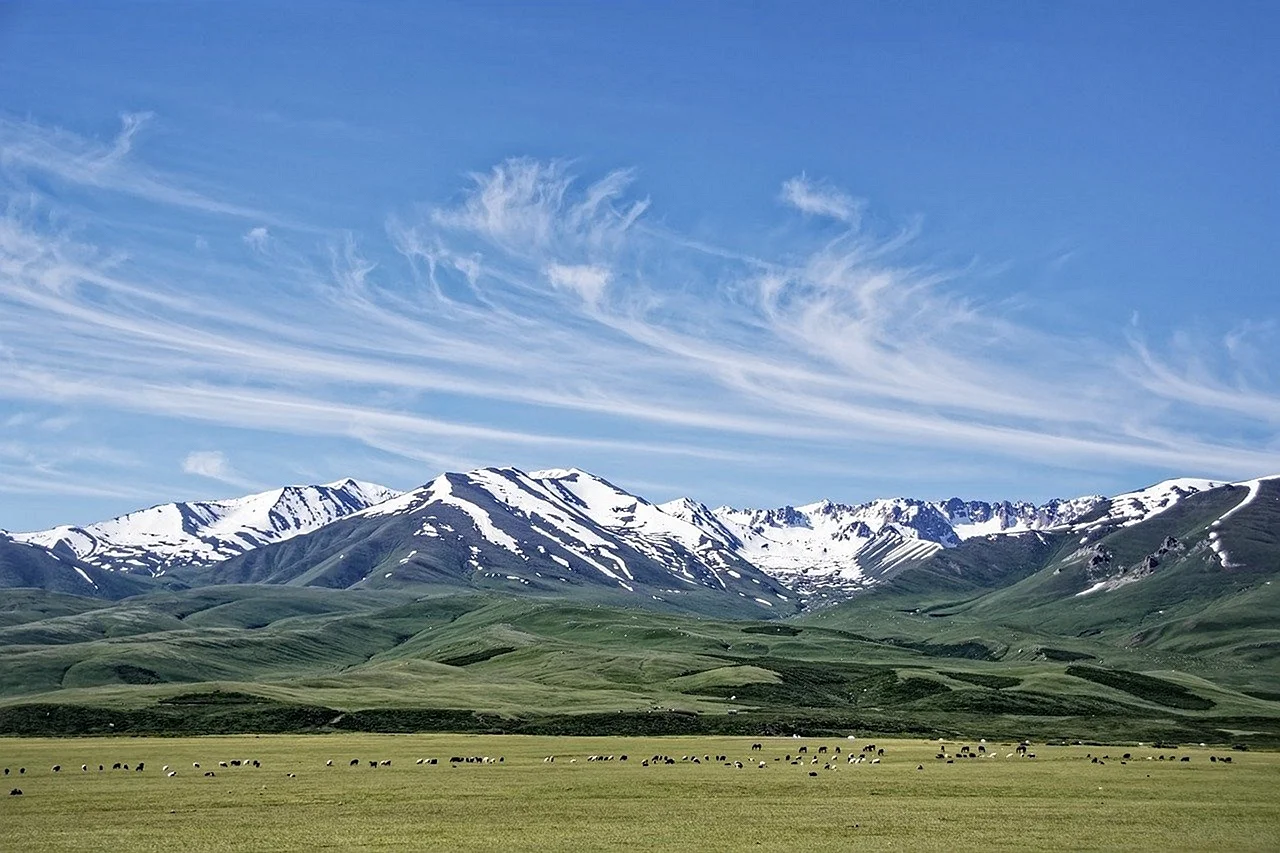 Перевал алабель Киргизия