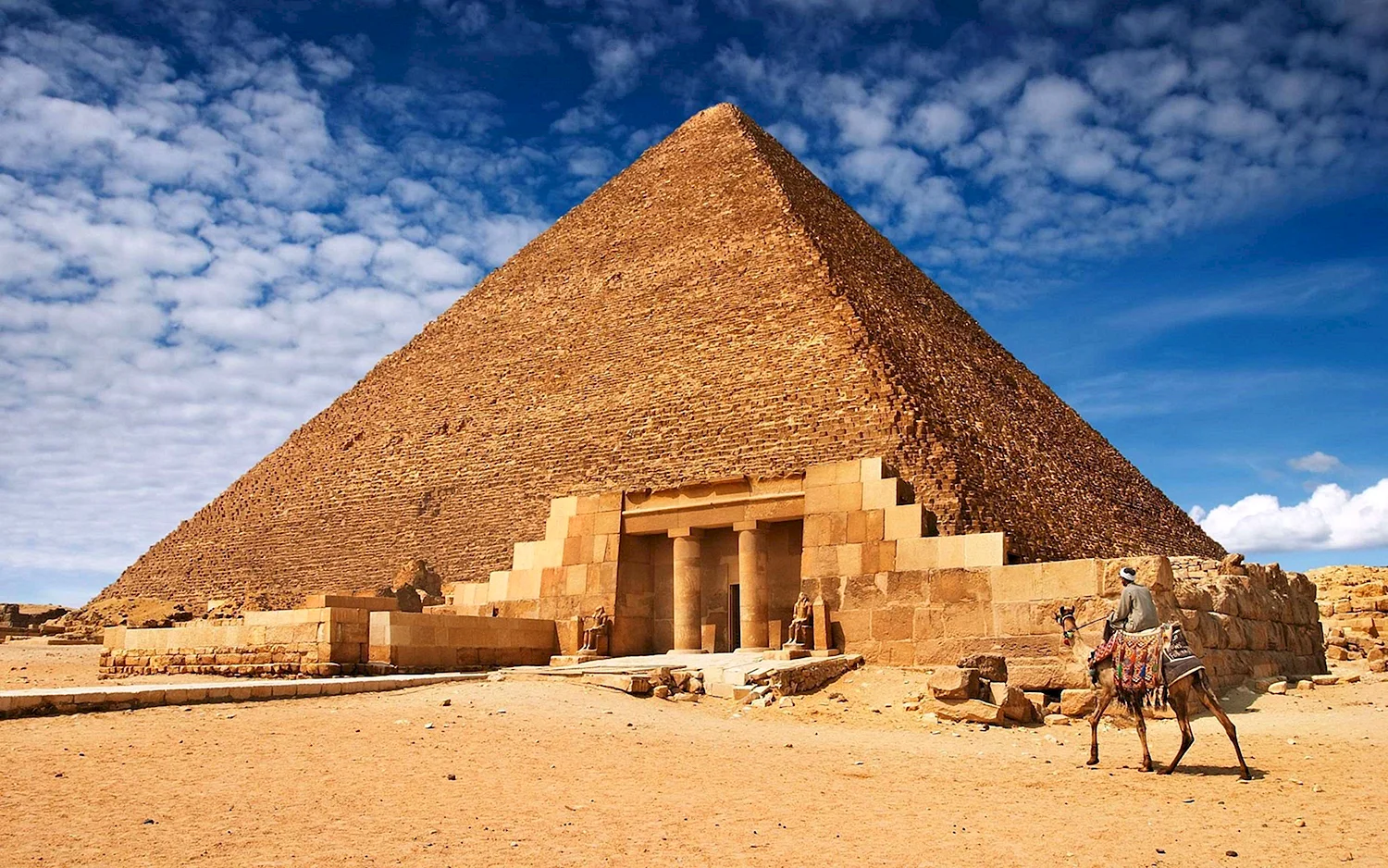 Пирамида Хуфу древний Египет