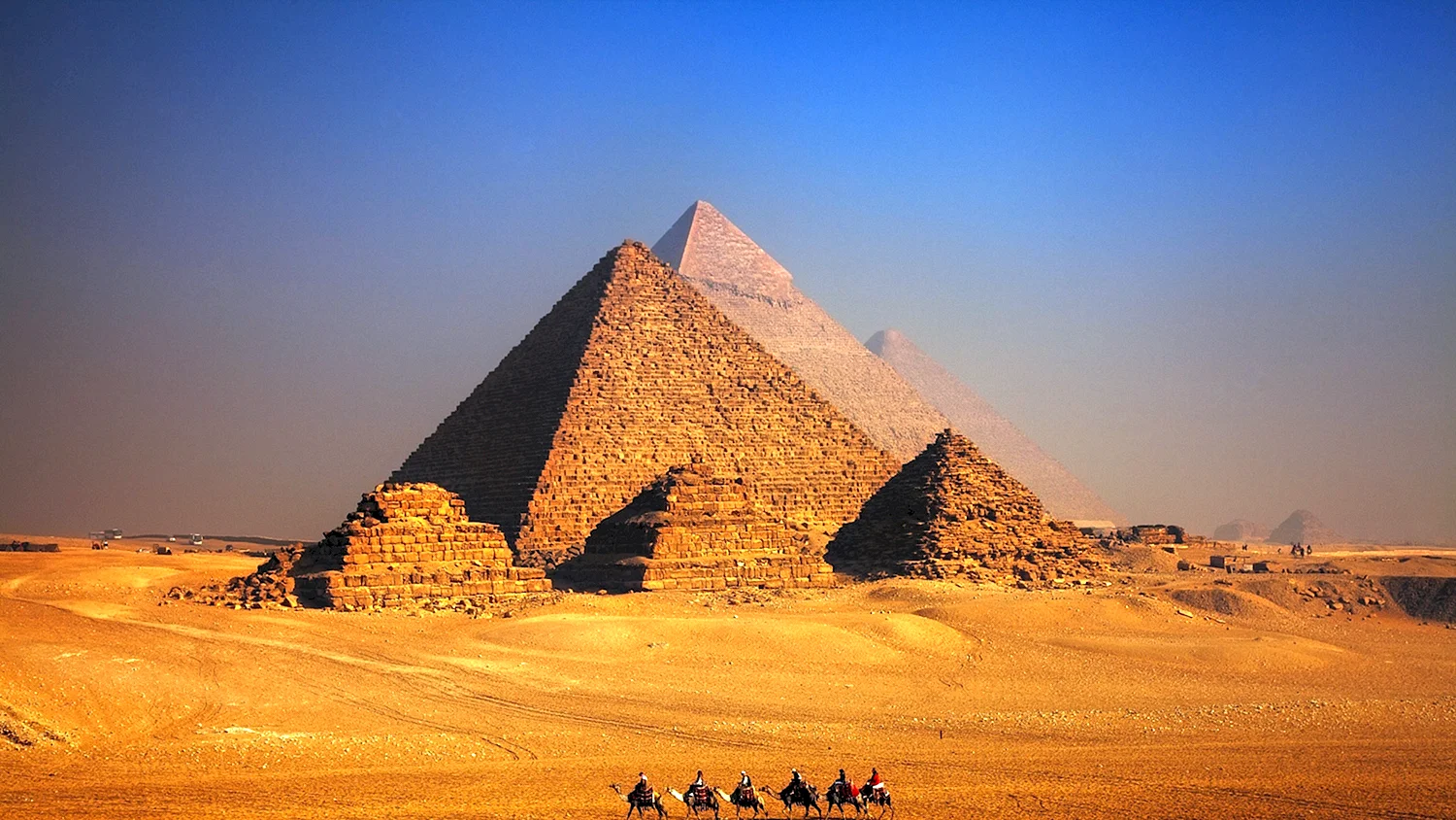 Пирамиды Гизы в Египте