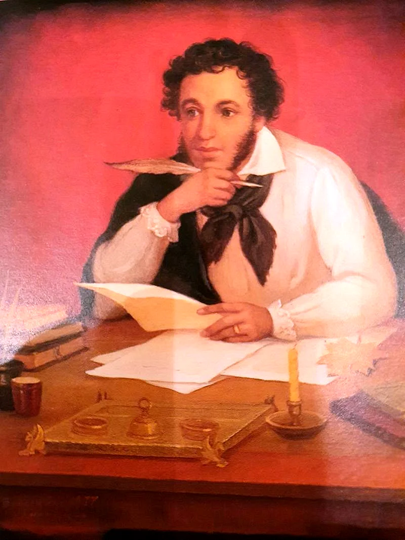 Писатель Пушкин
