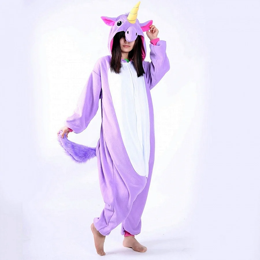 Пижама кигуруми фиолетовый