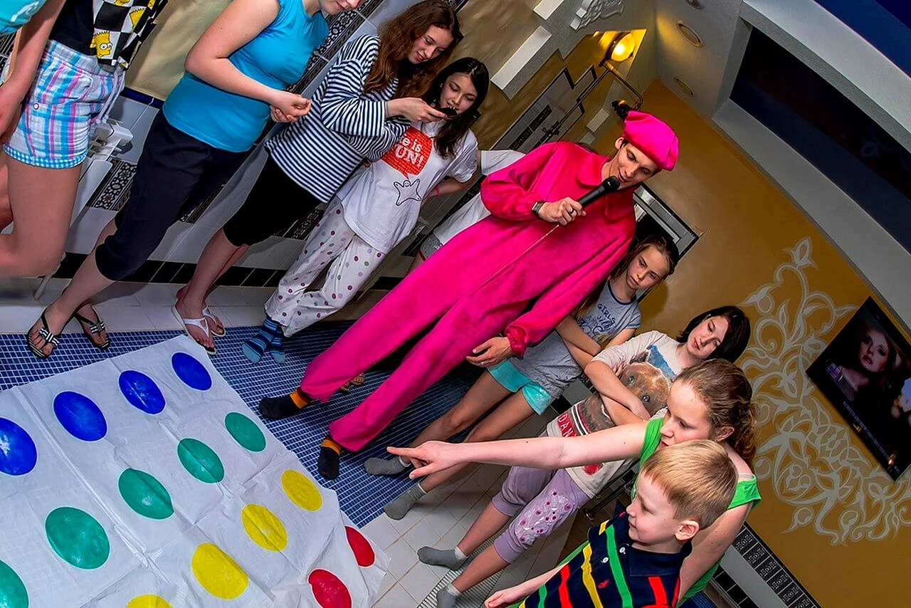 Пижамная вечеринка для детей