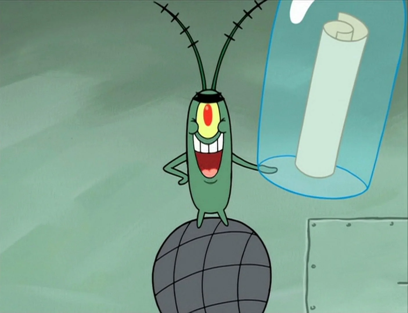 Планктон Спанч Боб мультфильм