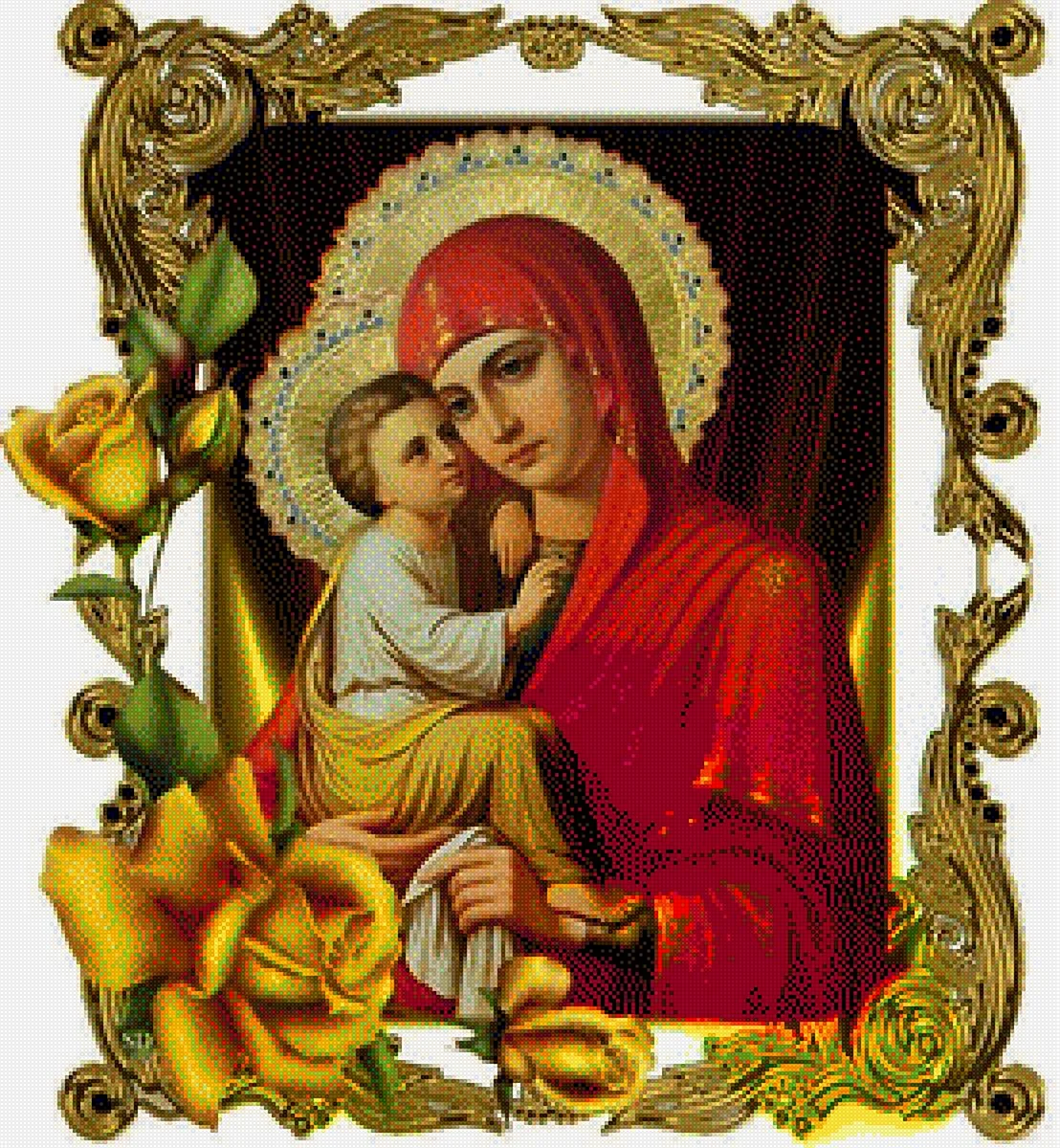 Почаевская икона Божией матери