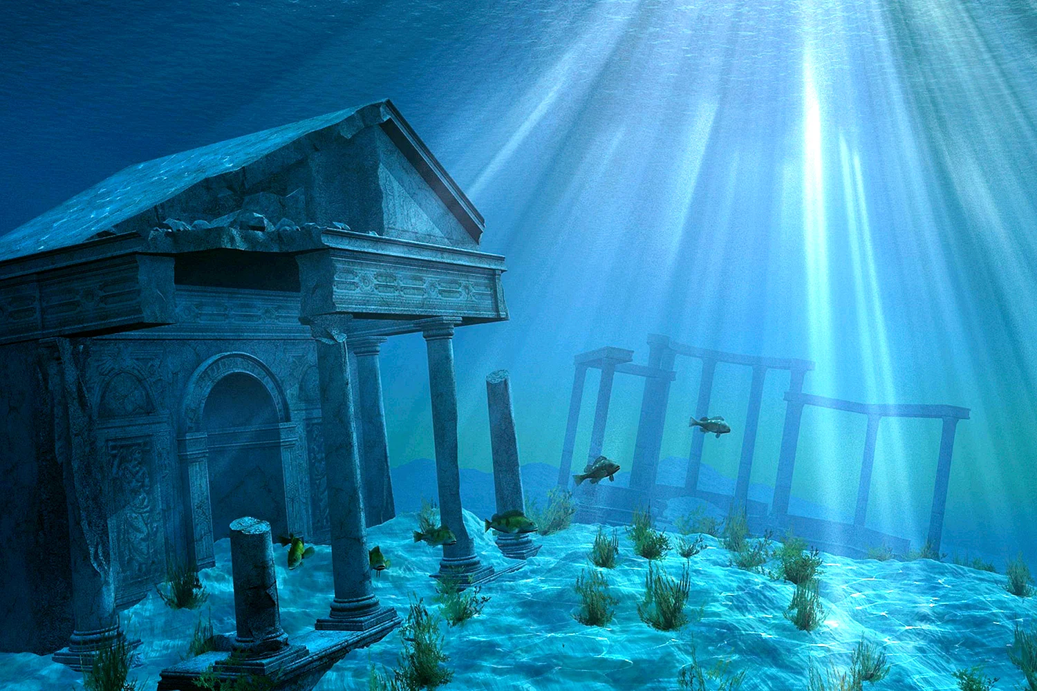 Подводный город Атлантис
