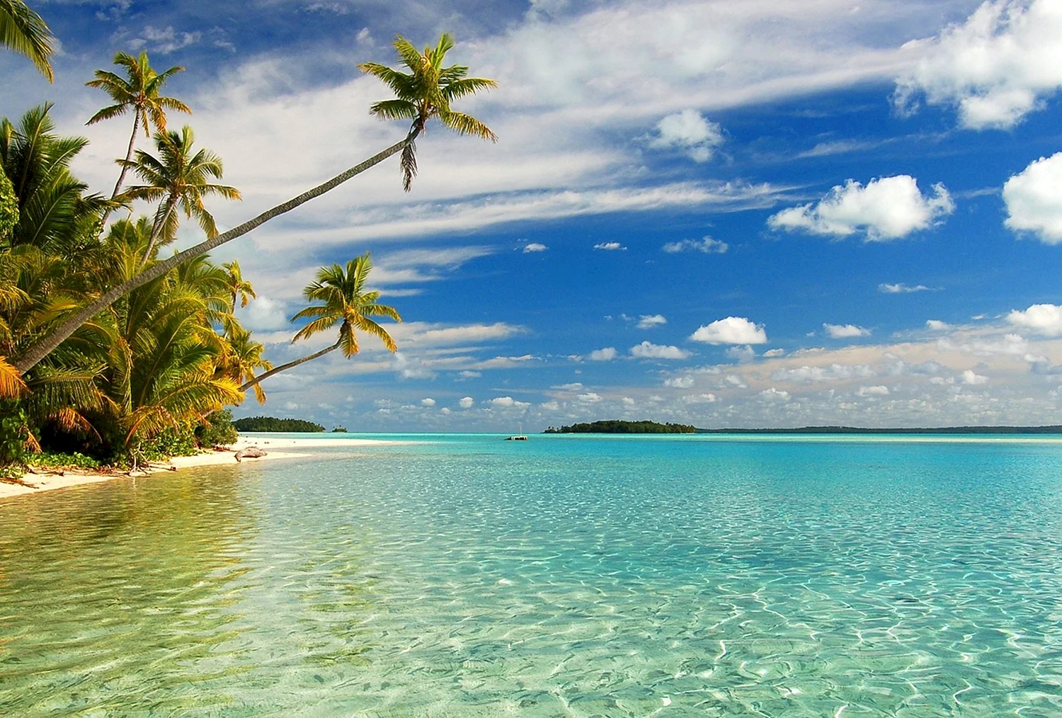 Райский пляж панорама