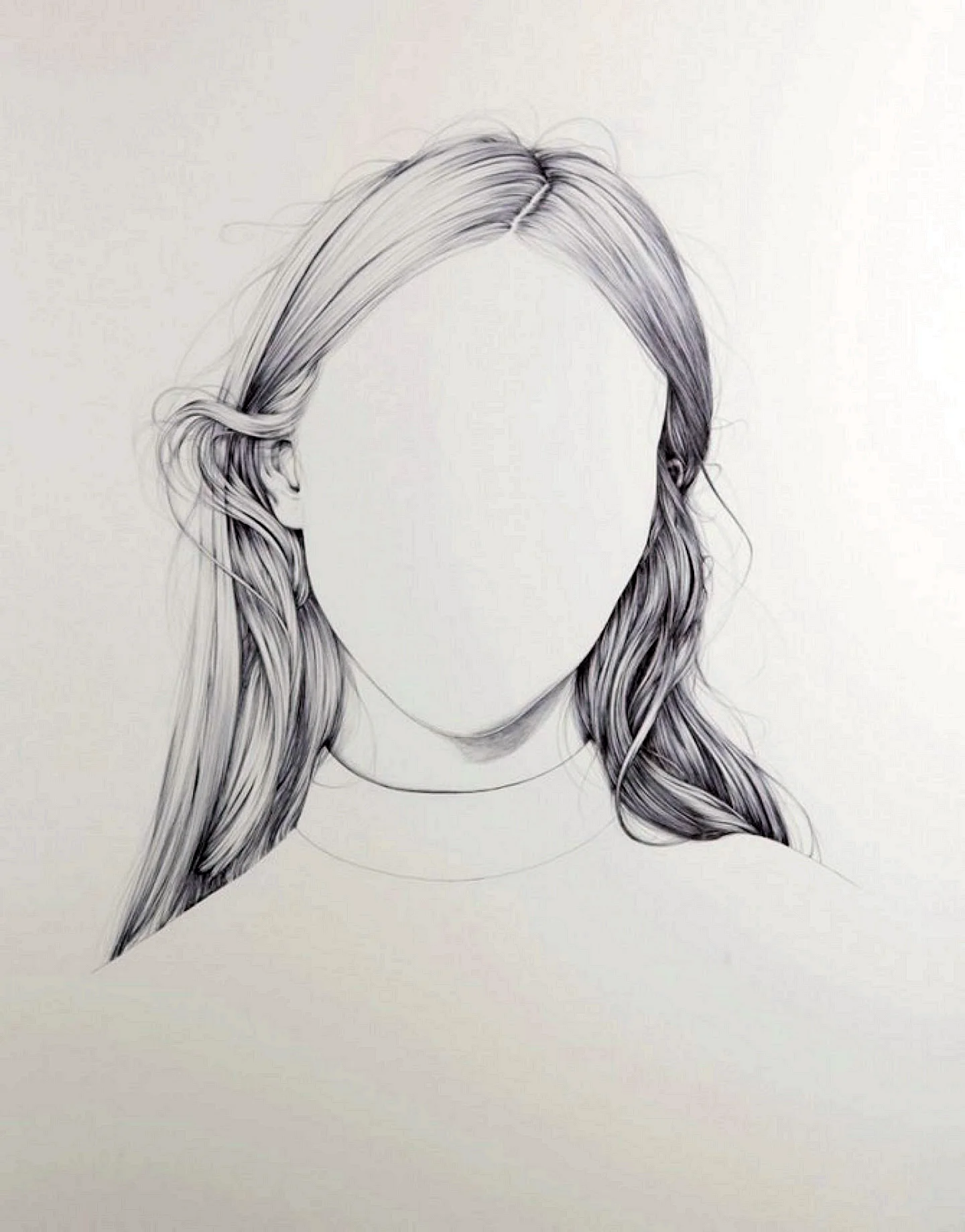 Рисунки лица девушек карандашом для срисовки