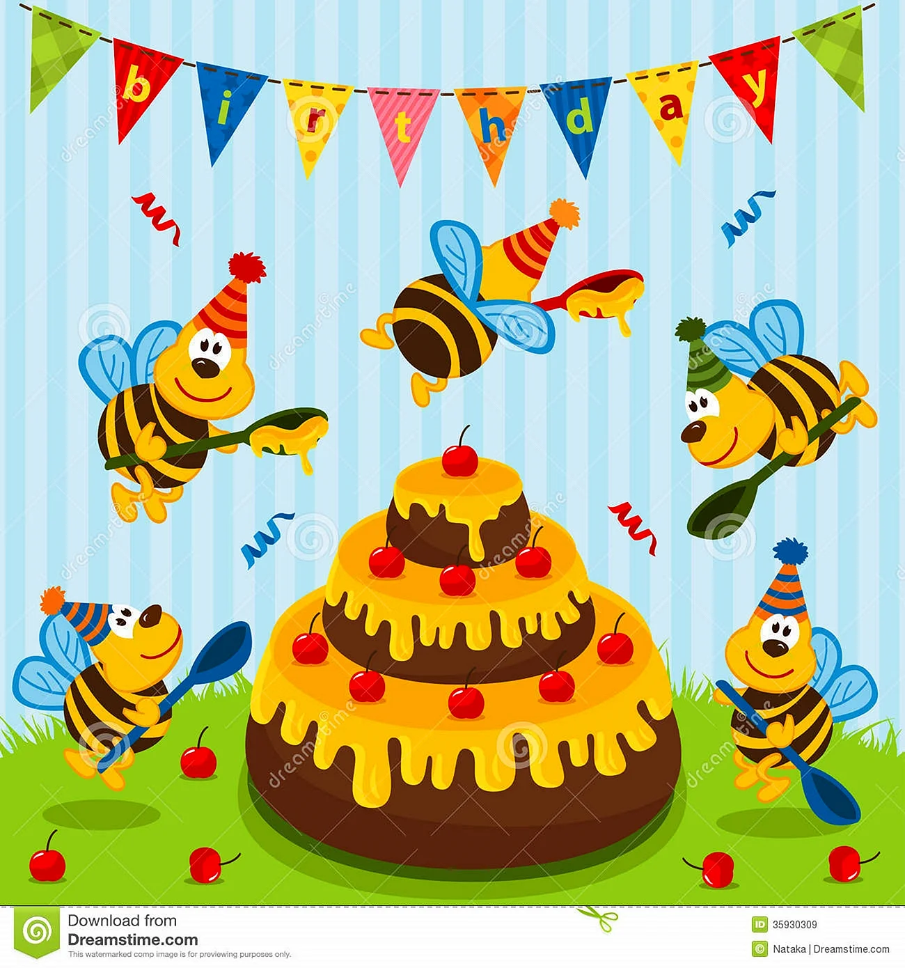 С днем рождения Пчелка