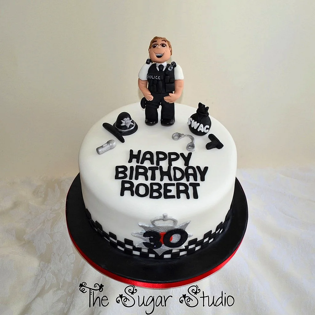 С днём рождения Роберт торт