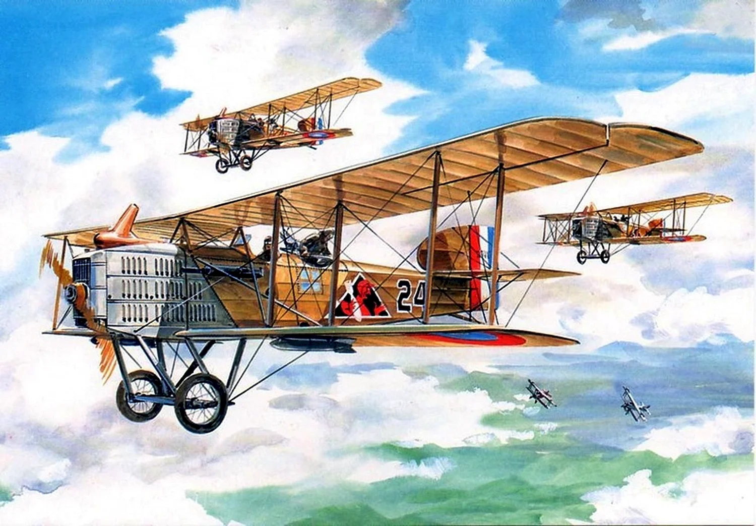 Самолеты первой мировой войны 1914-1918
