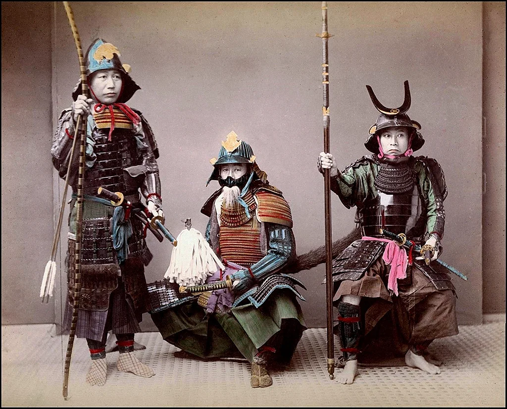 Самураи Японии 19 век