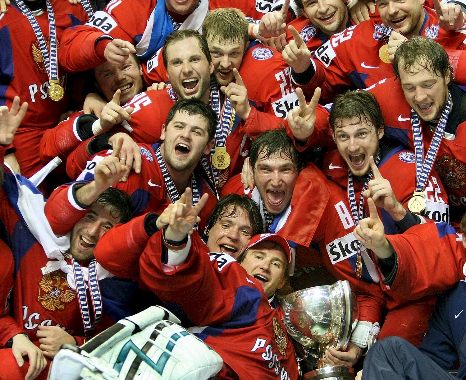 Сборная Россия по хоккею – чемпион мира 2008