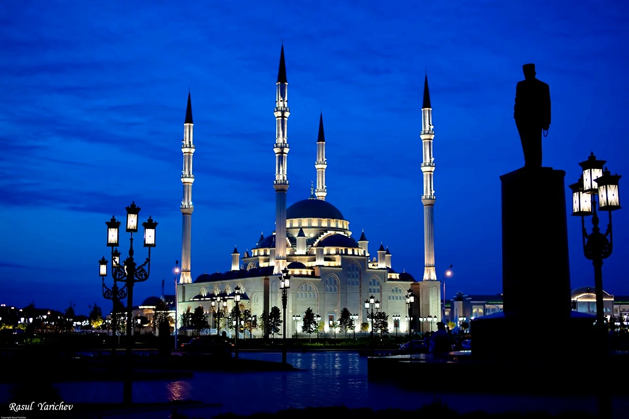 Сердце Чечни мечеть Курбан