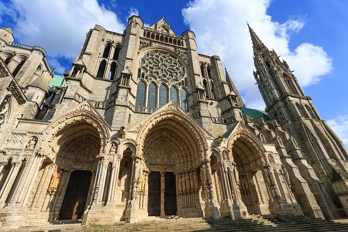 Шартрский собор в Северной Франции