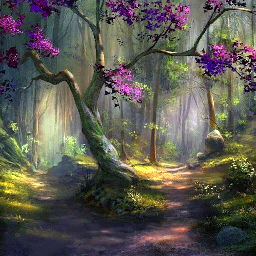 Сказочный лес арт