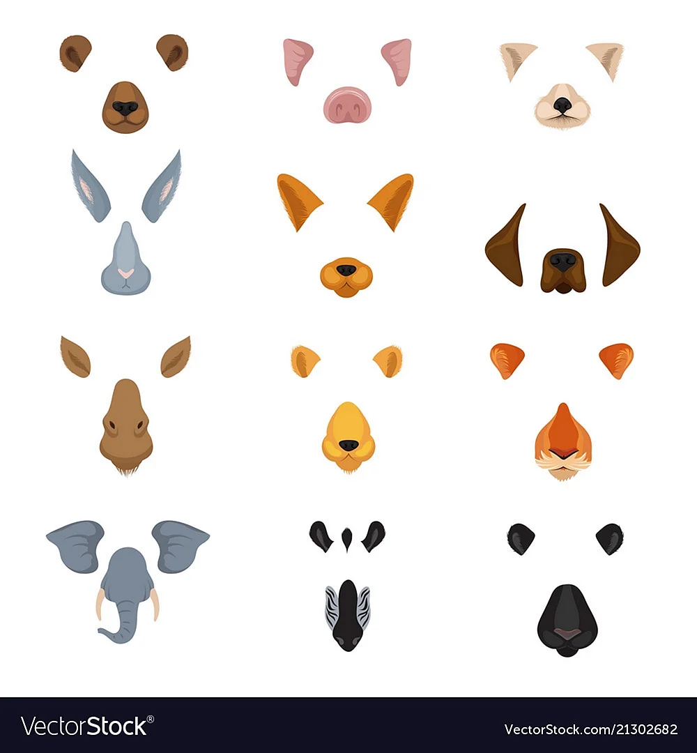 Уши животных для детей