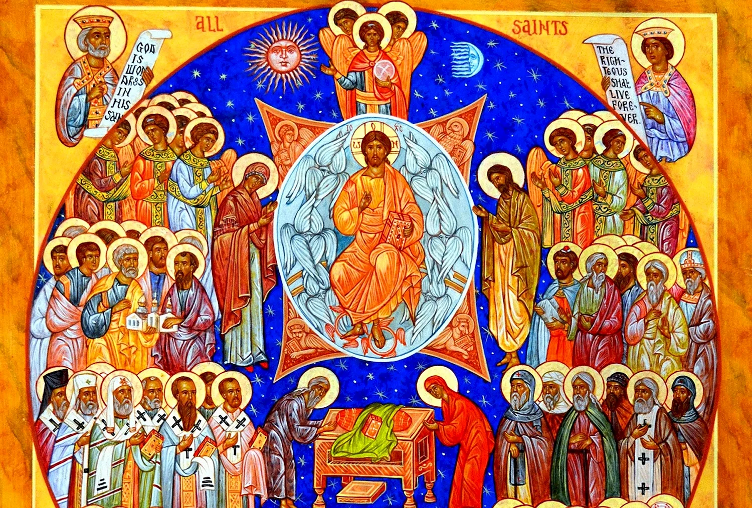 Собор всех святых икона Греция