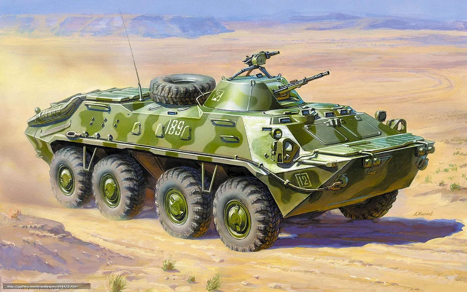 Советский бронетранспортер БТР-70