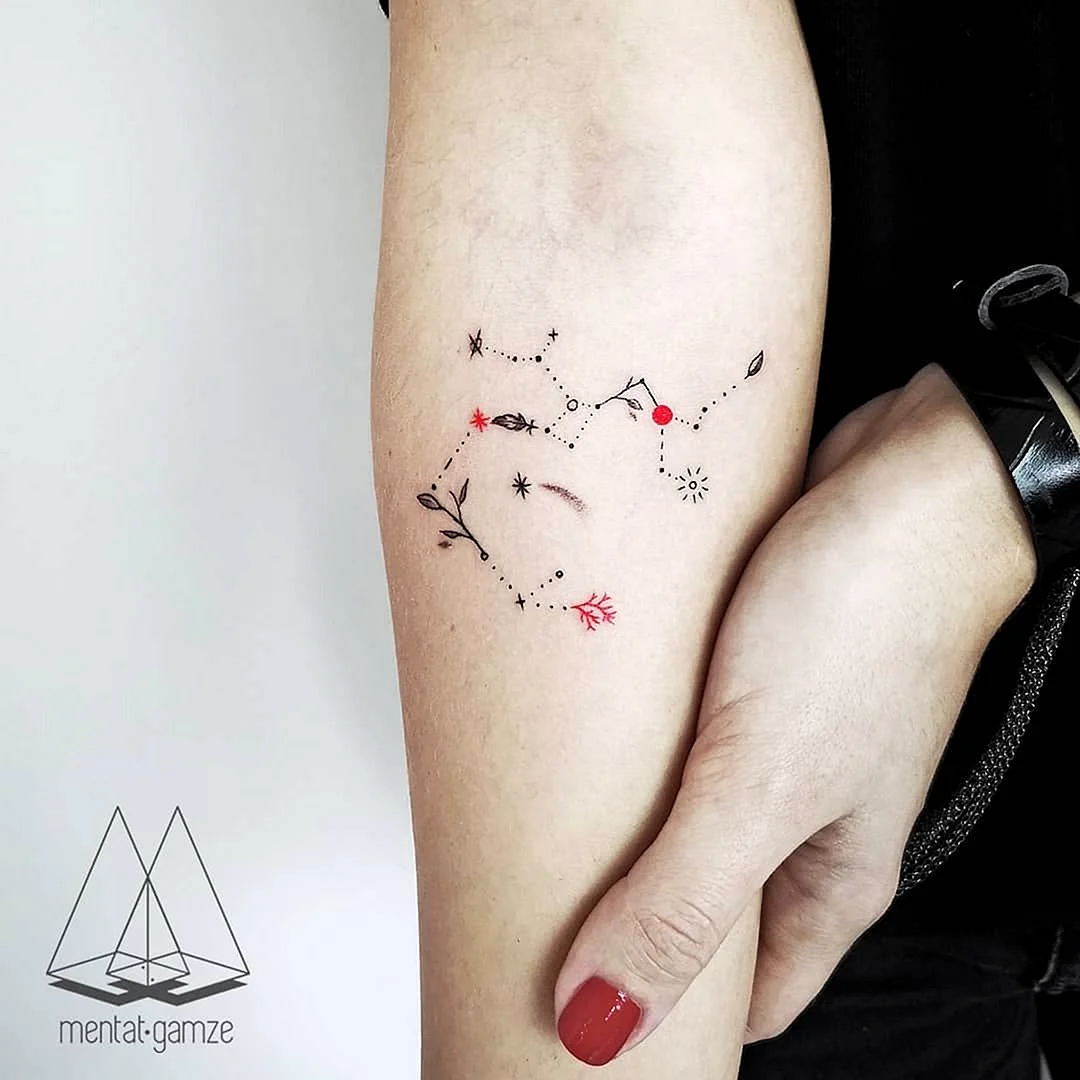 Созвездие тату Sagittarius
