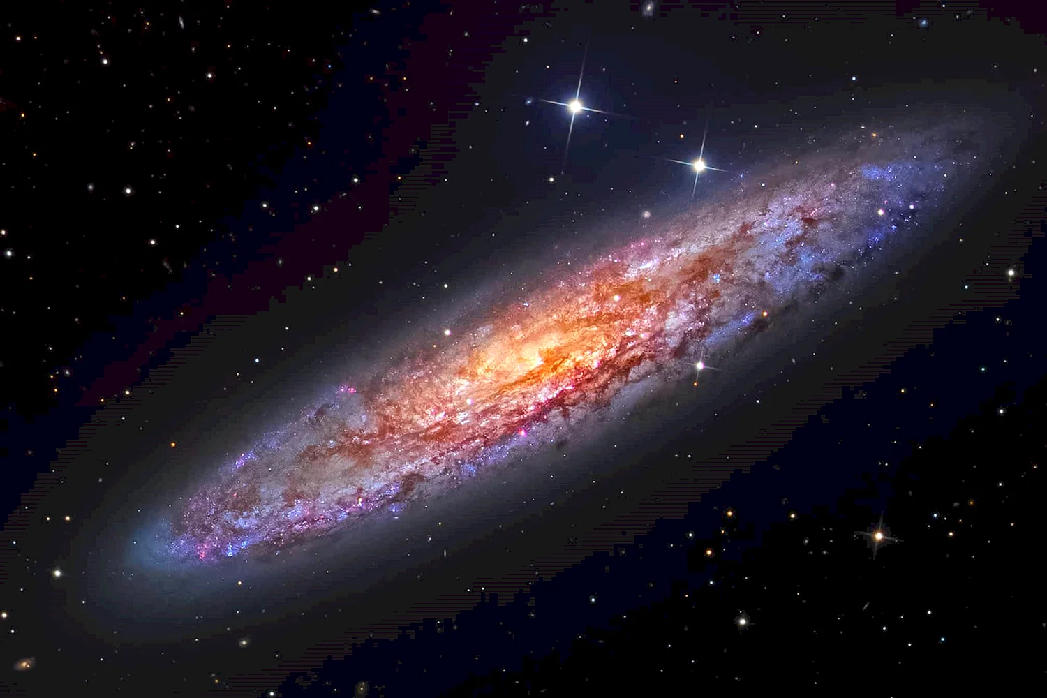 Спиральная Галактика NGC 1300