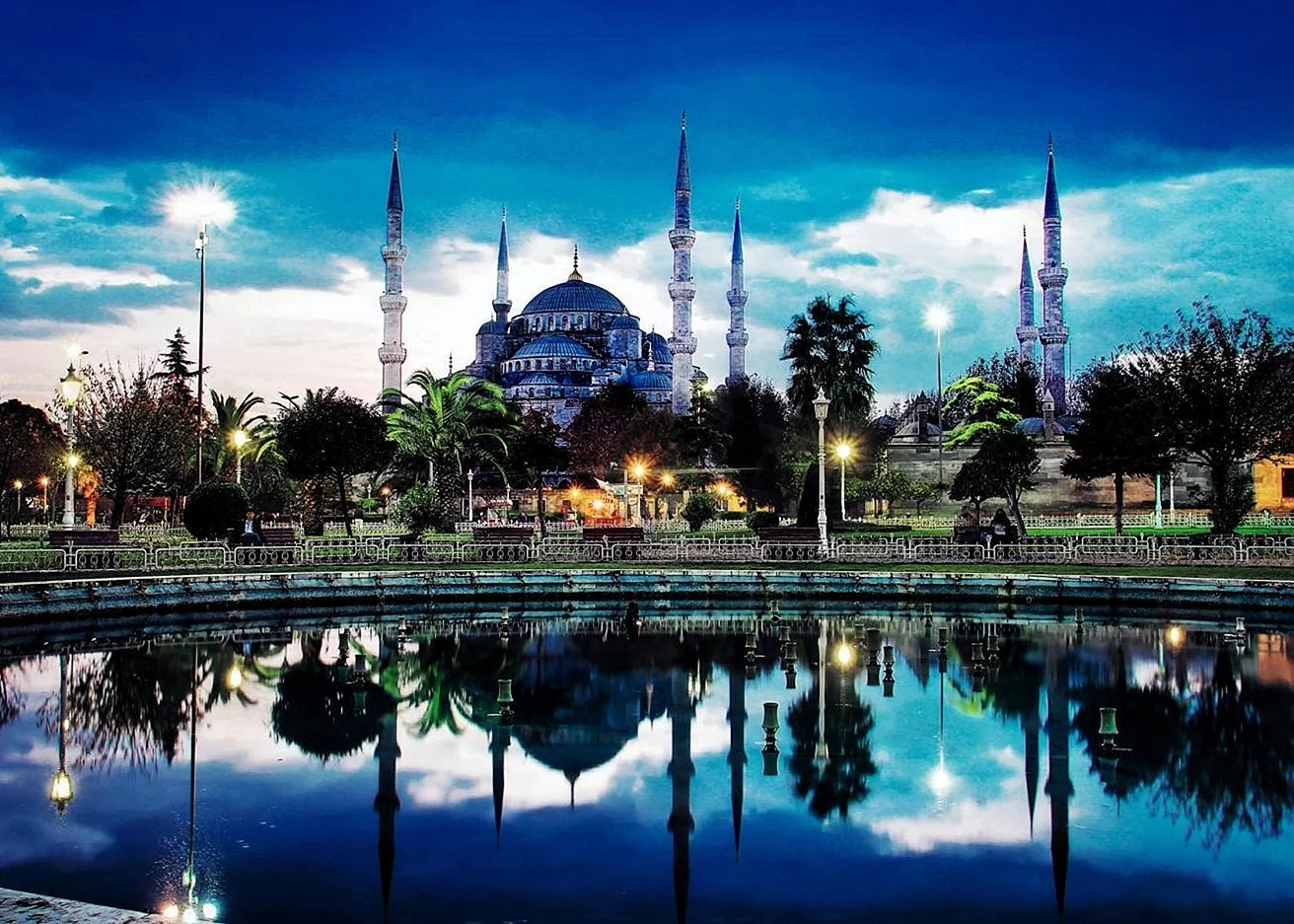 Стамбул. Голубая мечеть