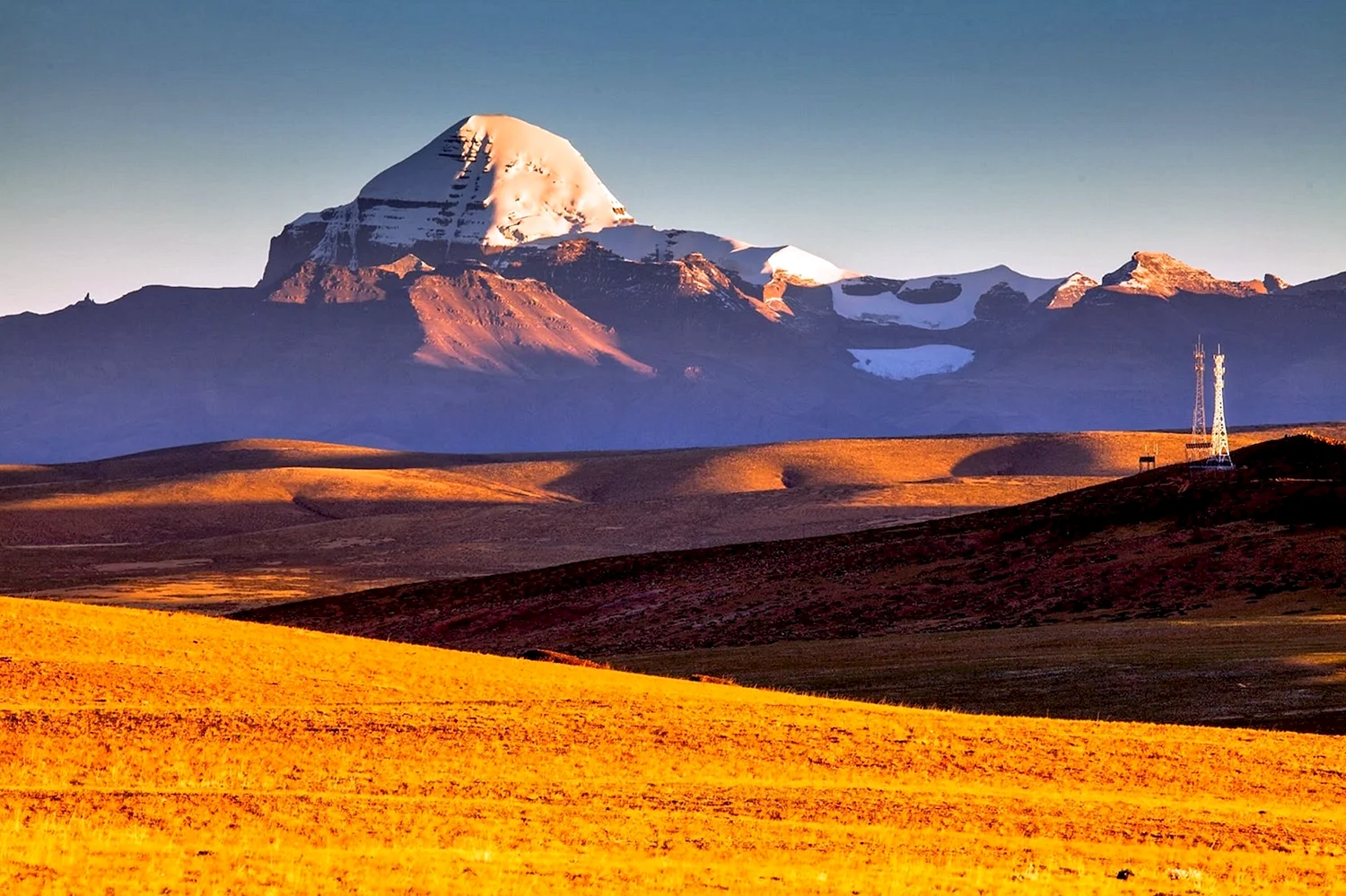 Священная гора в Тибете