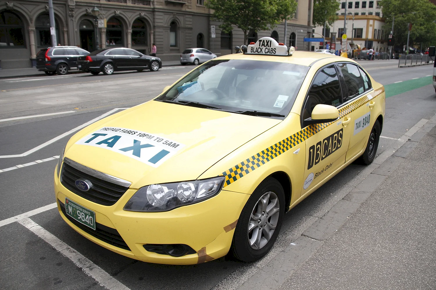 Таксопарк Yellow Taxi