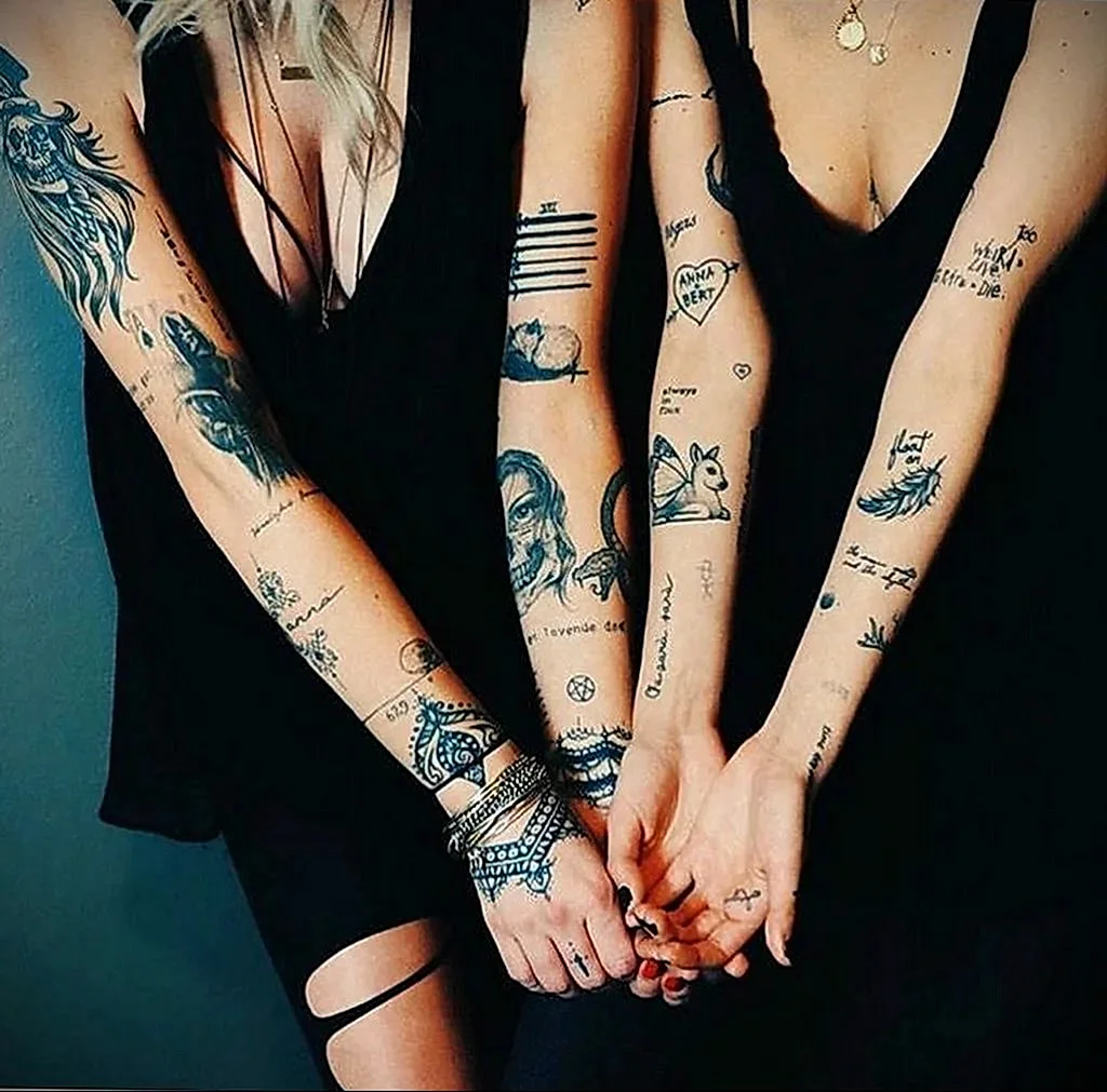 Татуировки для девушек на руке