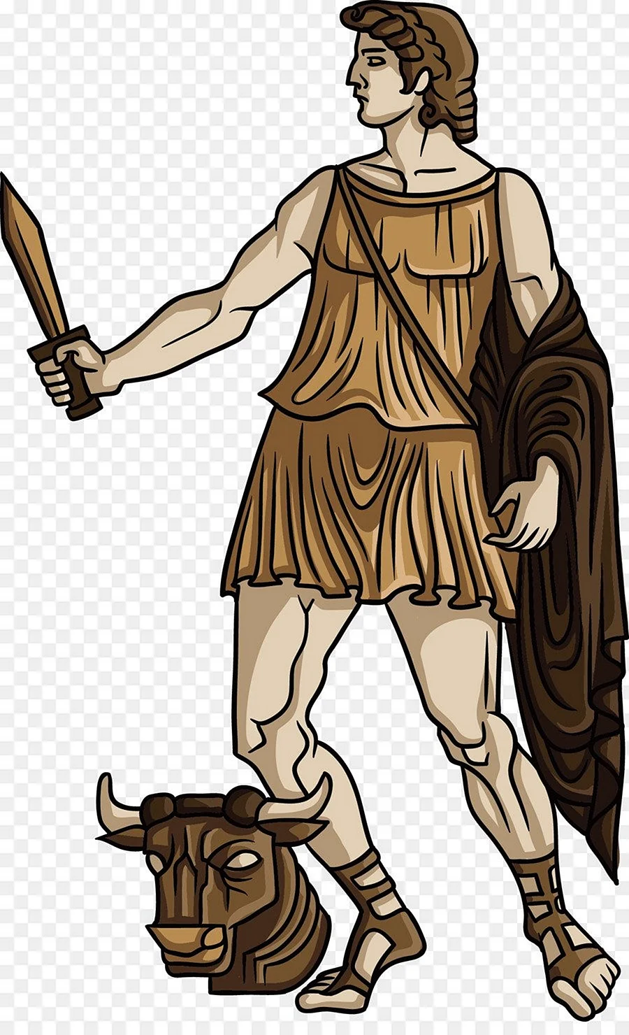 Тесей Бог древней Греции