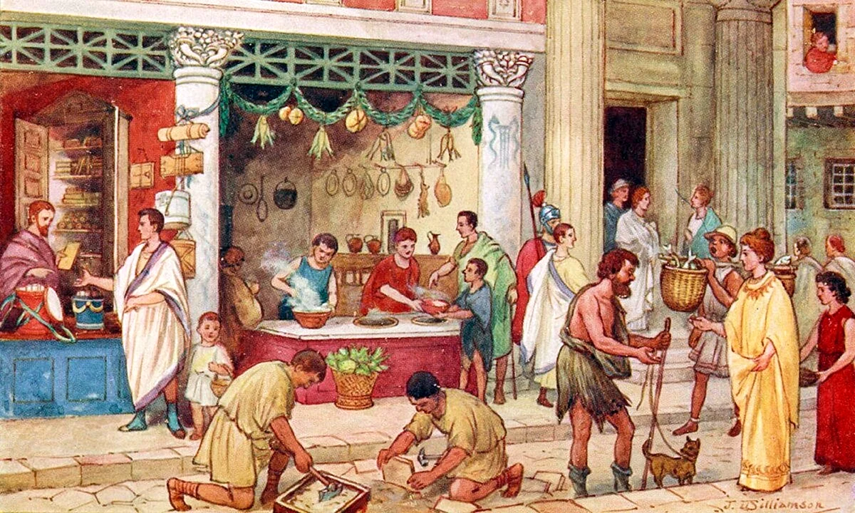 Торговля в древнем Риме