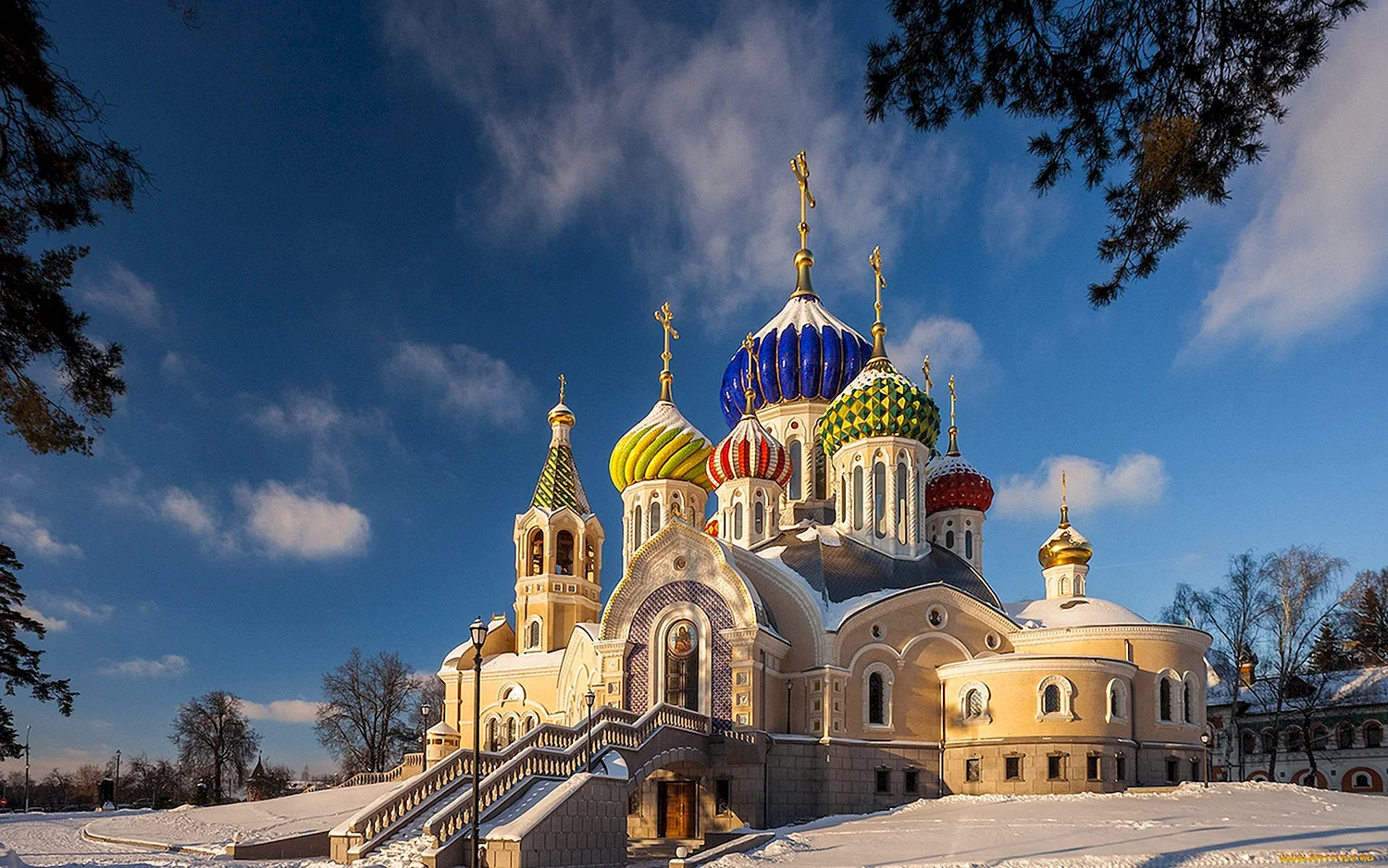 Церковь Святого Игоря Черниговского зима