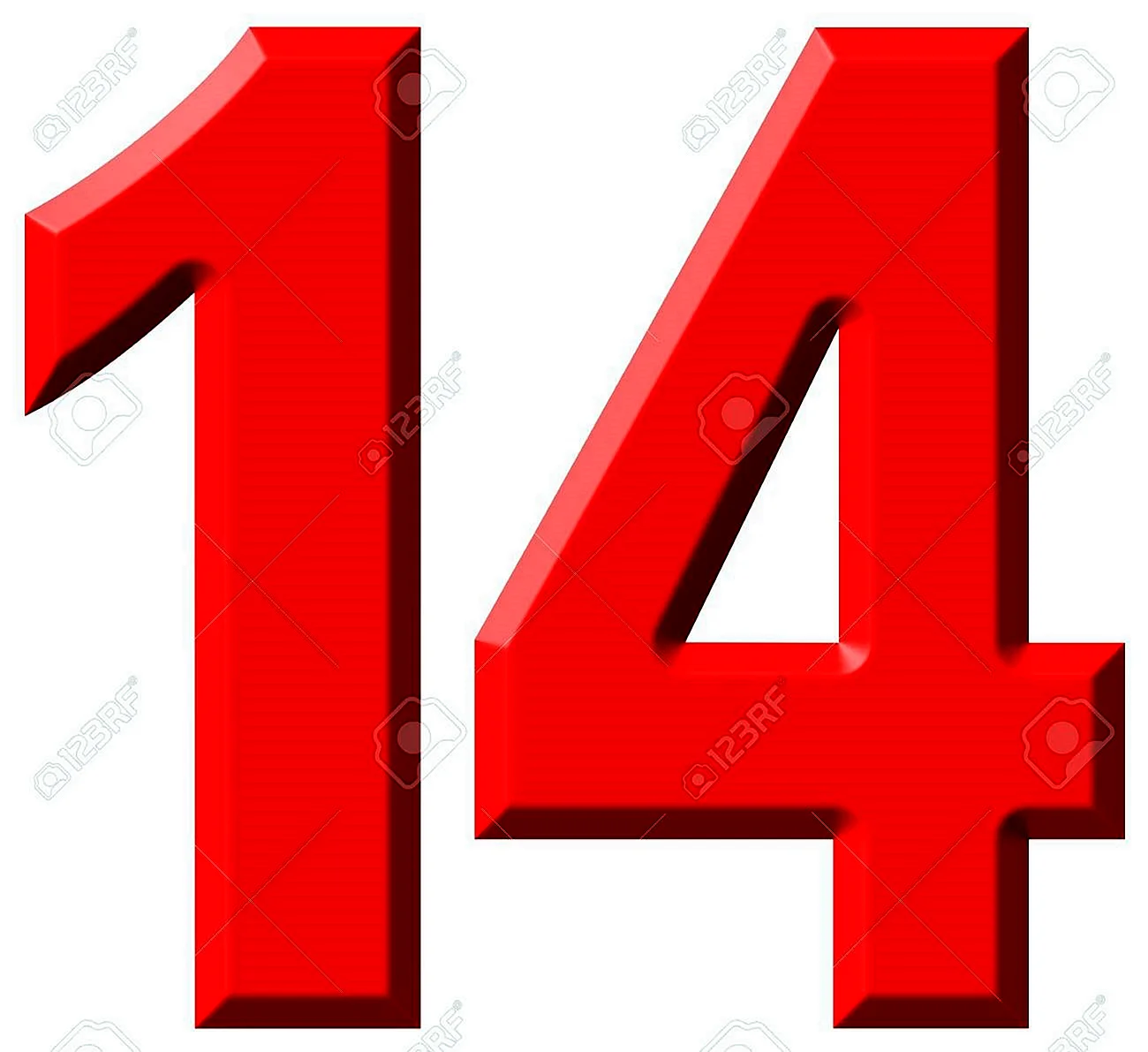 Цифра 14