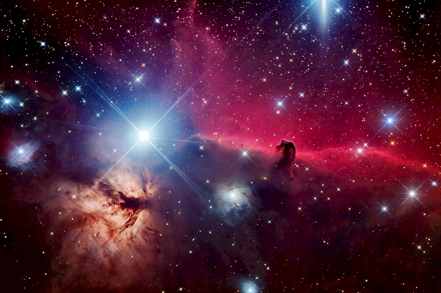 Туманность Ориона в созвездии Ориона
