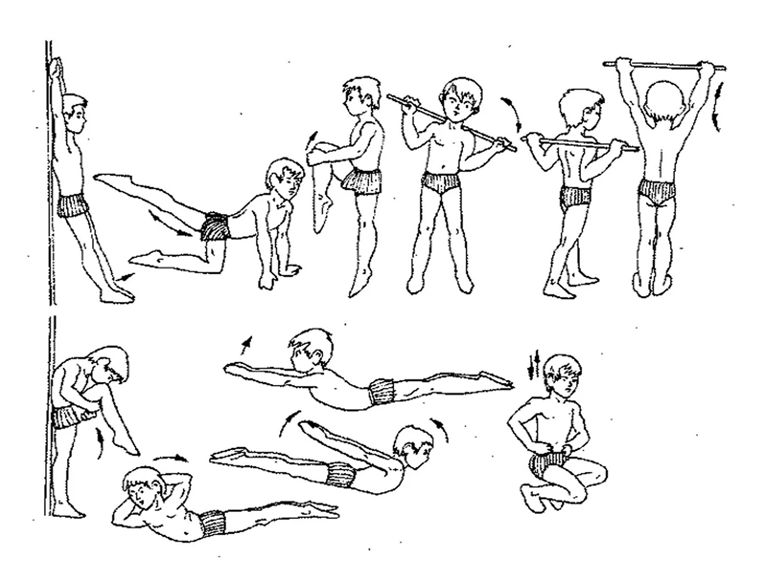 Упражнения для спины при сколиозе 1 степени у детей