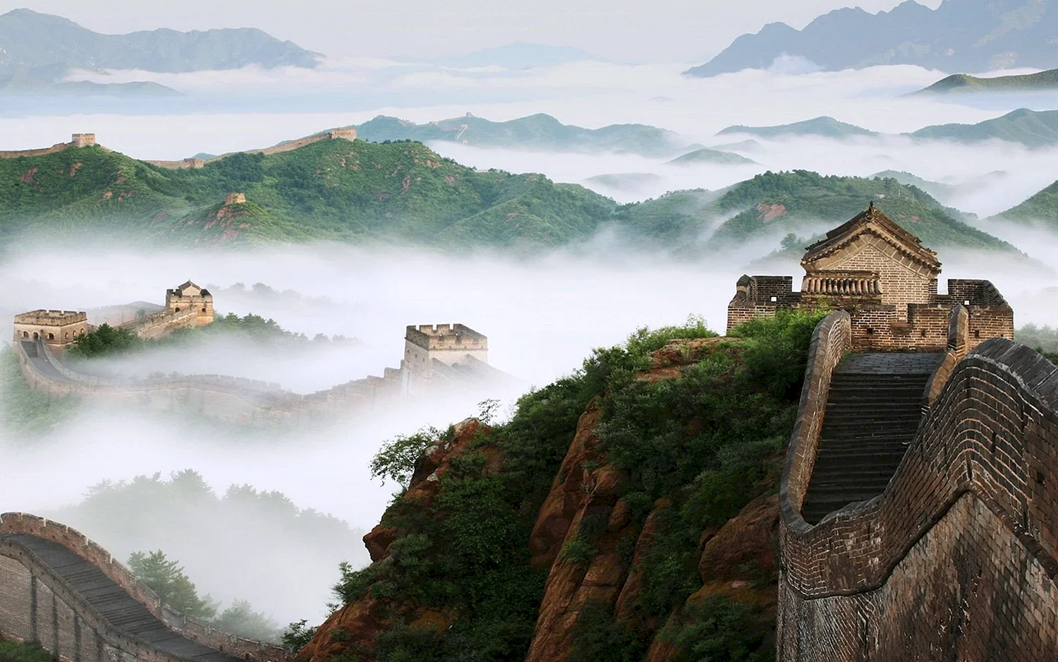 Великая китайская стена архитектура