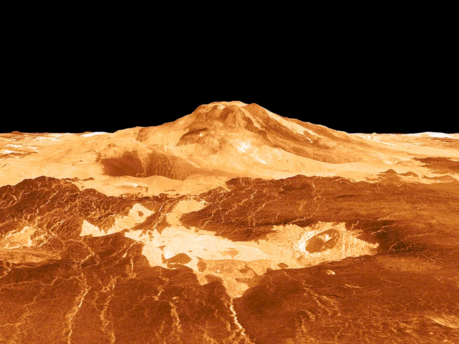 Венера поверхность планеты