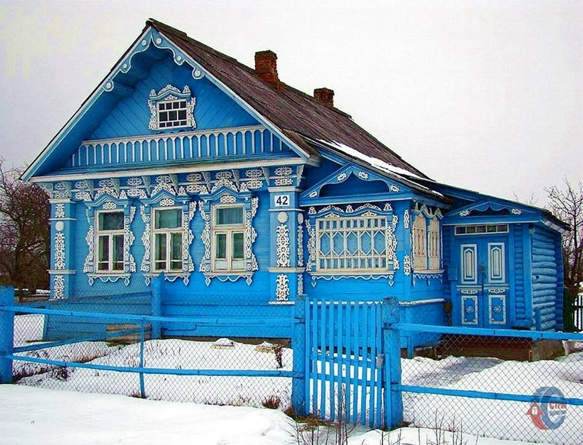 Внешний вид традиционного жилища Нижегородской области