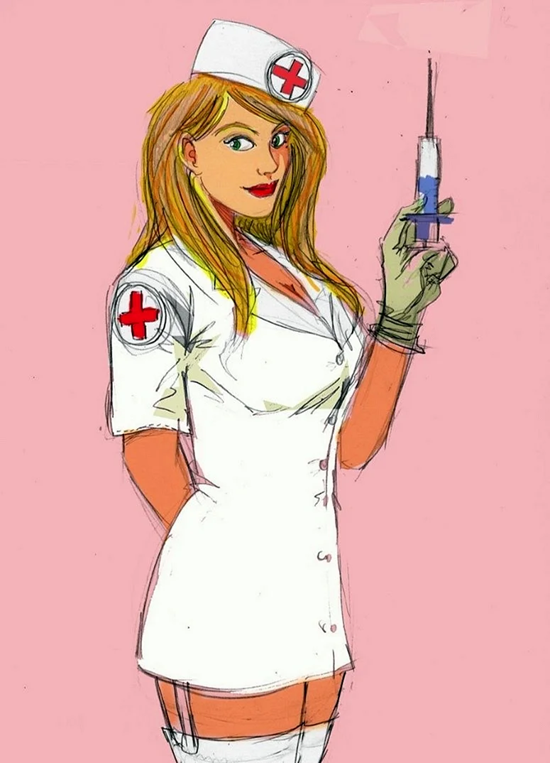 Забавная медсестра