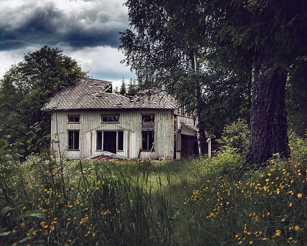 Заброшенный дом в Норвегии