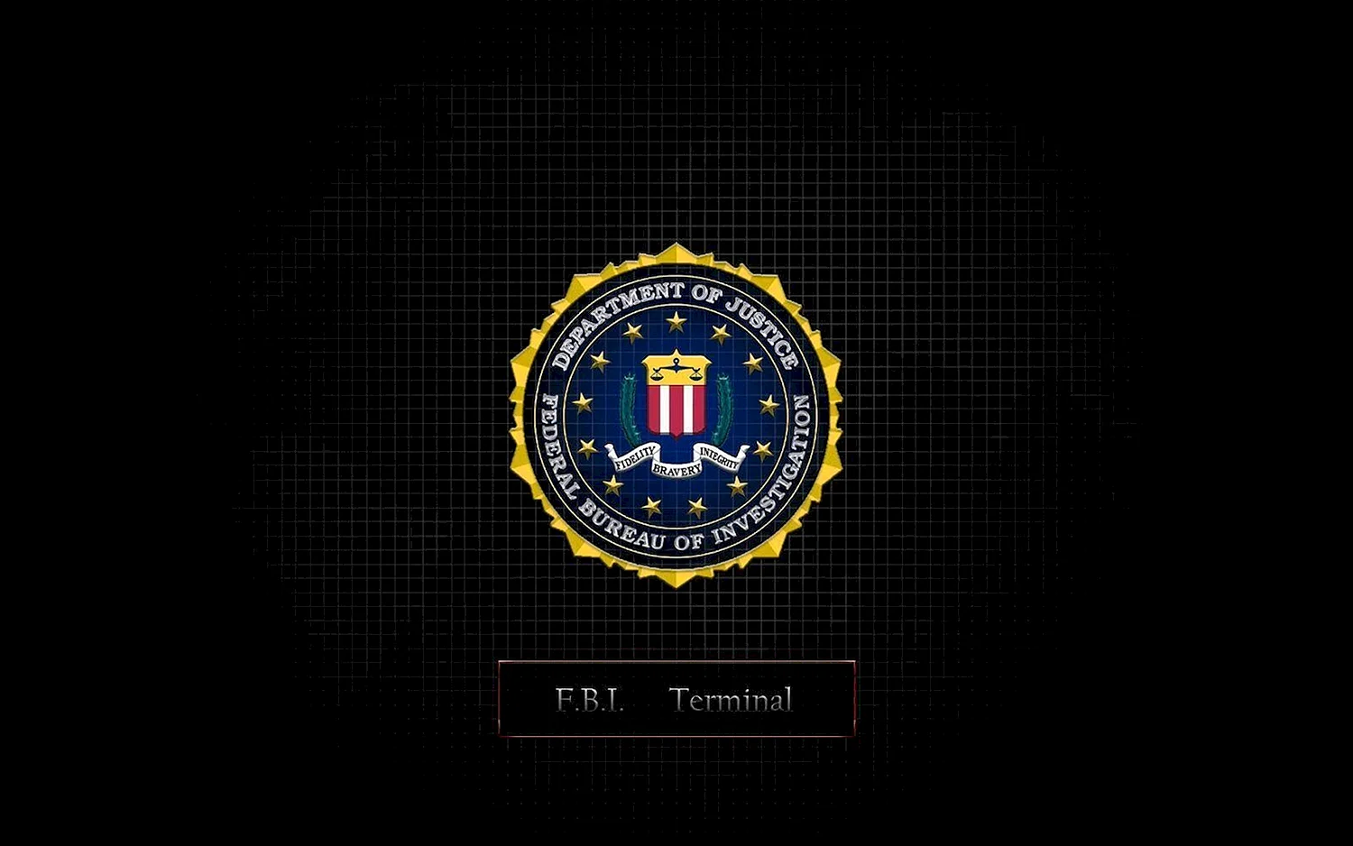 Заставка FBI