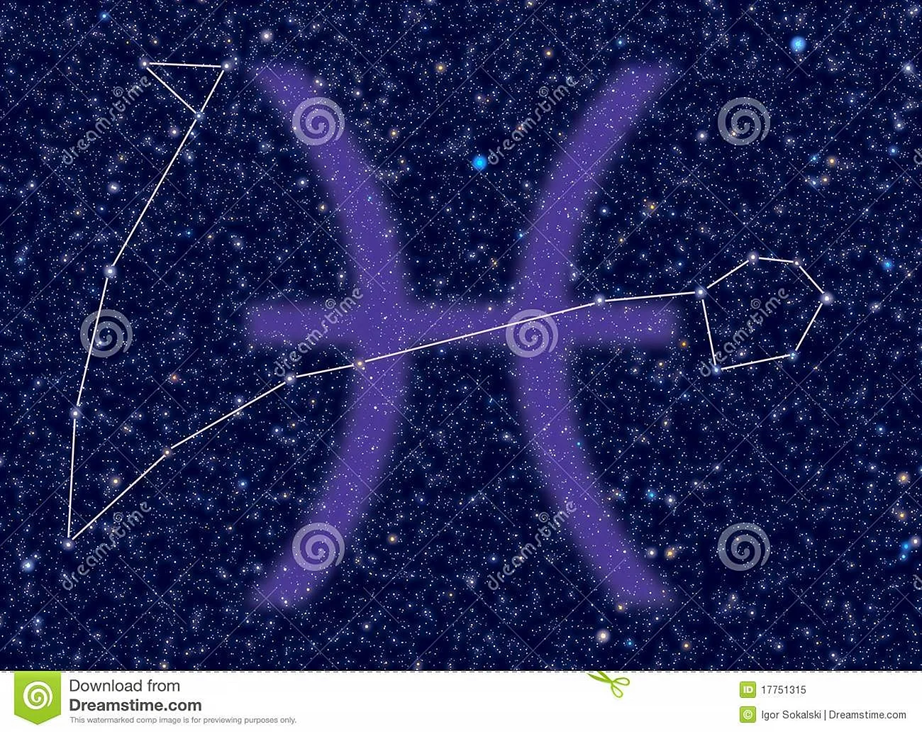 Зодиакальное Созвездие рыбы астрономия