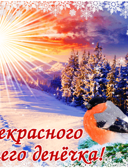 Хорошего зимнего дня