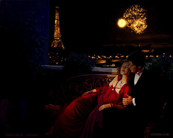 Одна ночь в париже. Париж романтика. Ночная встреча. Париж любовь. Романтическое свидание гиф.