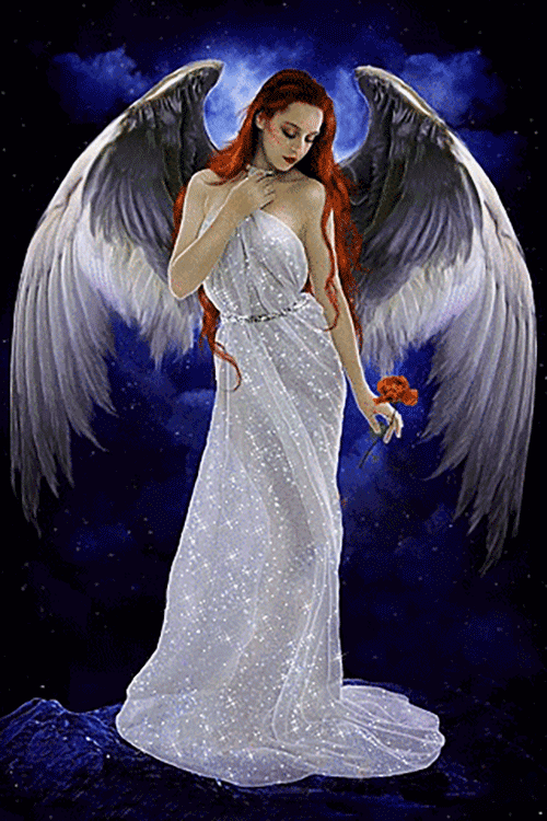 Женщина ангел фэнтези