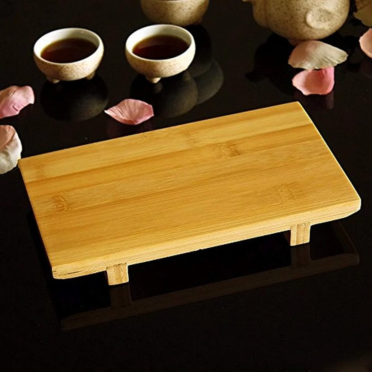 Деревянная посуда для суши и роллов