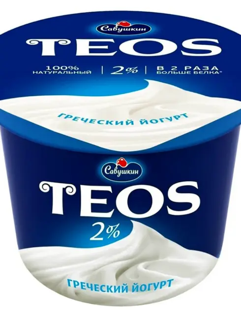 Йогурт греческий Teos 2 [Савушкин продукт]